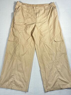 Wild Fable Beige Cargo Pants - Lightweight Utility Style NWOT size XXL